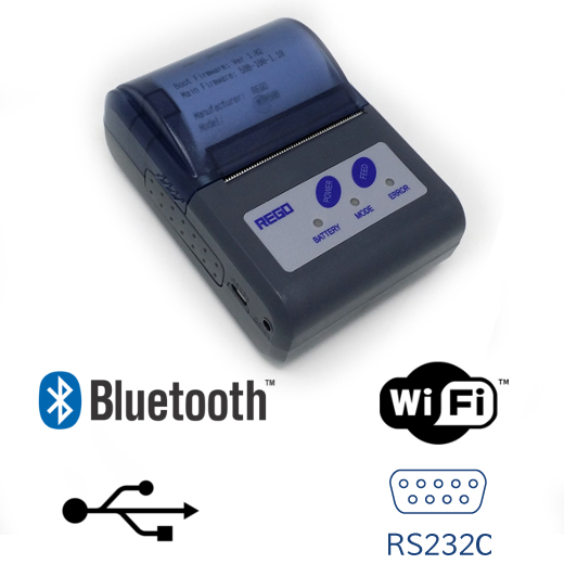 MobiPrint SP-MTP58B Drukarka termiczna mini drukarka czno bluetooth wifi usb rs-232c